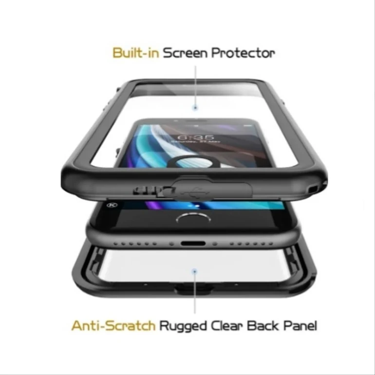 Waterproof & Shockproof Case for iPhone SE - Image 2