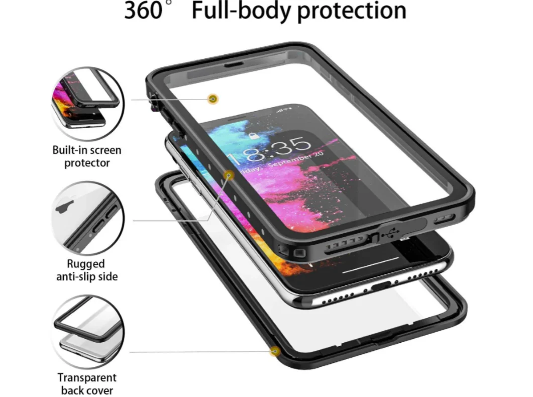 iPhone XR Waterproof Case Redpepper Full Protective Cover - Image 7