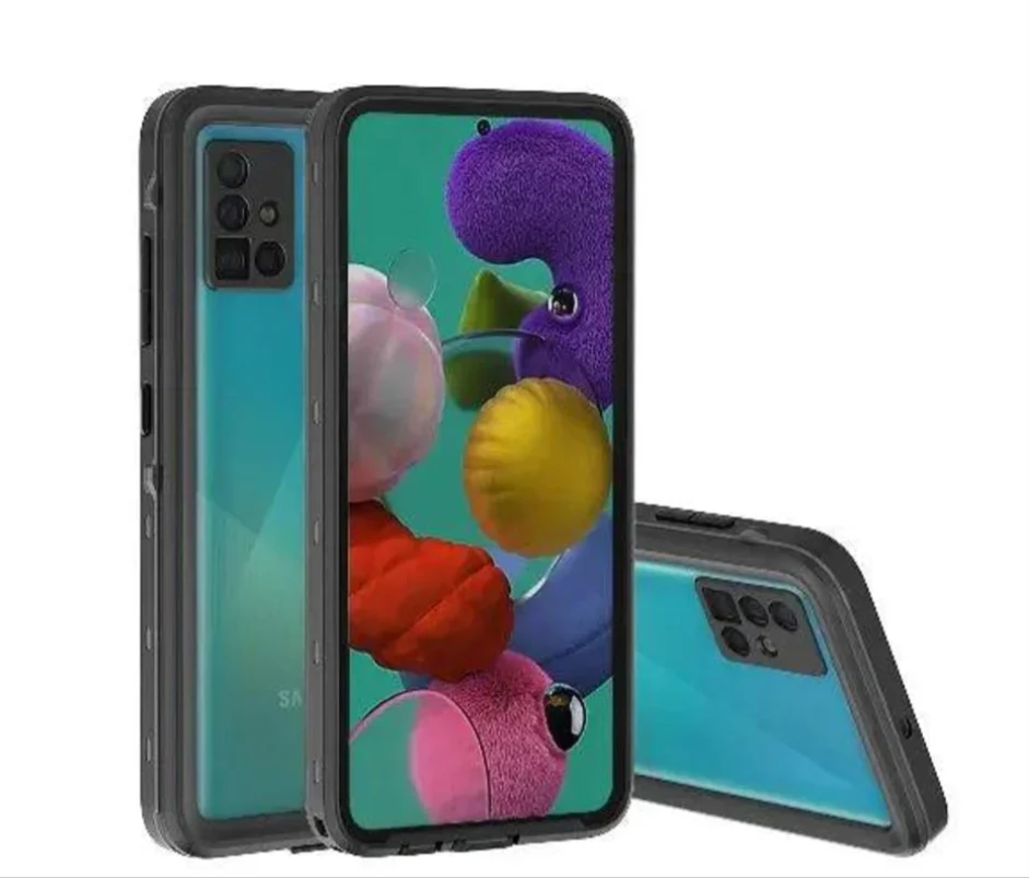 Waterproof & Shockproof Case for Samsung Galaxy A51 – Clear Protective Cover - Image 2