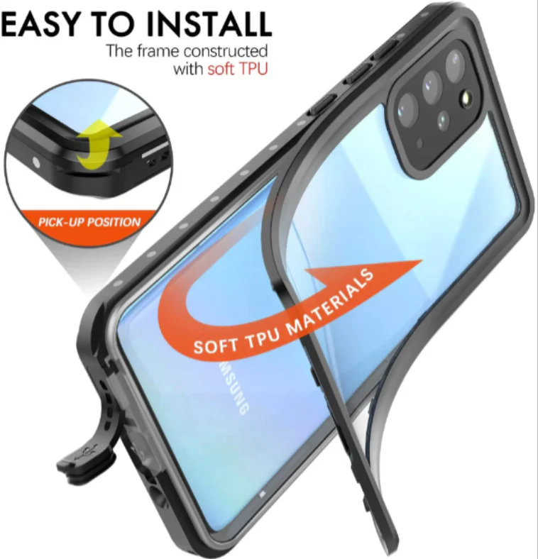 Redpepper Full Cover Waterproof Case for Samsung Galaxy S20 Ultra - Image 4