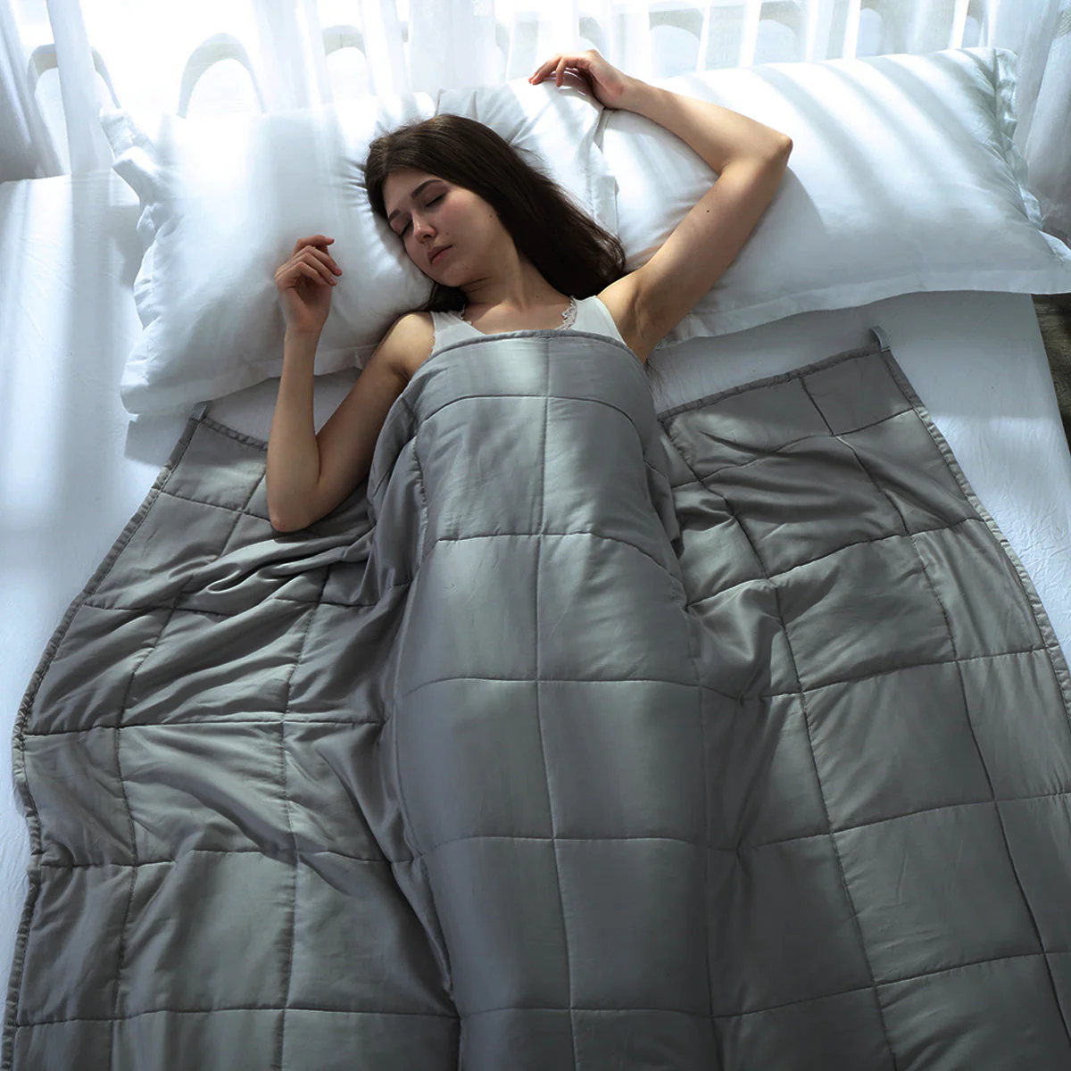 Weighted Blanket 9KG Queen Deep Sleep Relax - Image 4