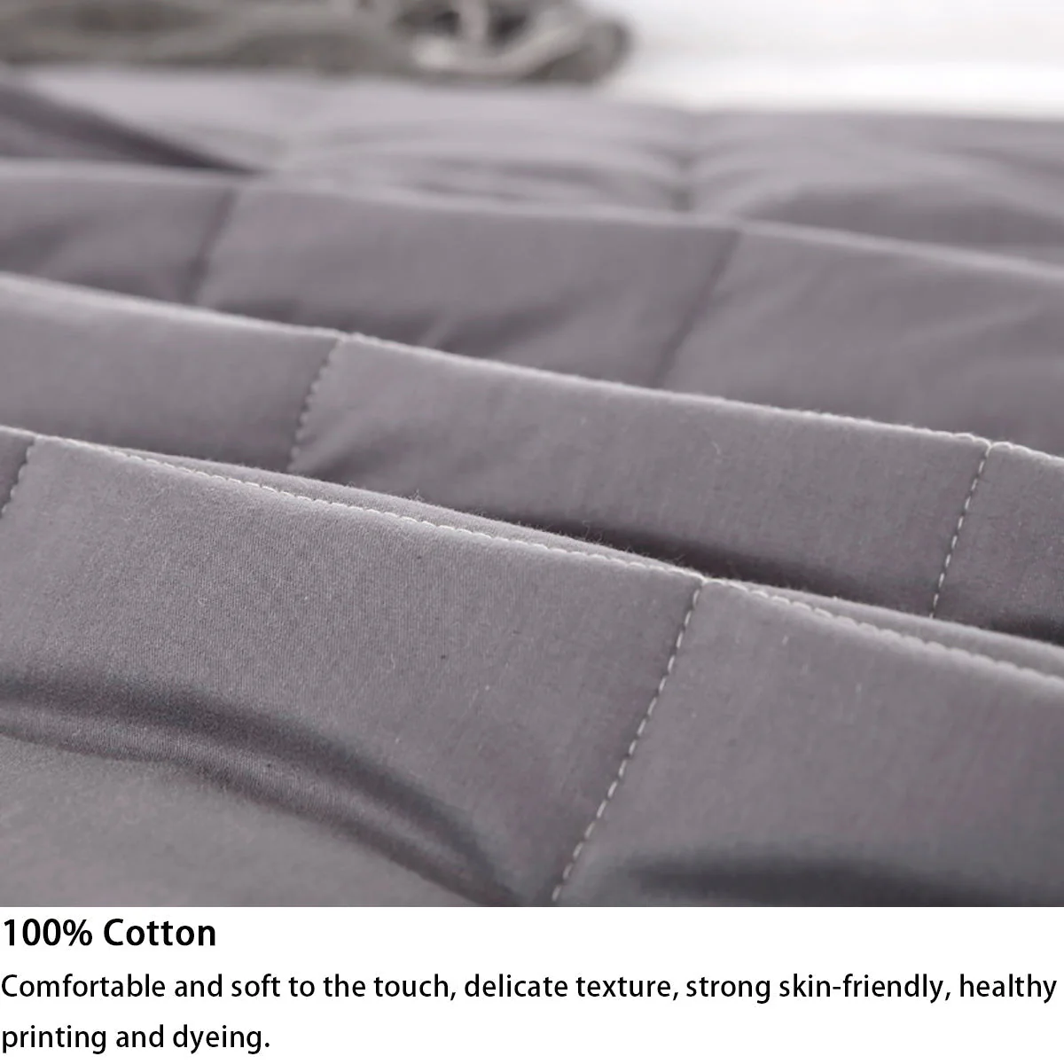 Weighted Blanket 9KG Queen Deep Sleep Relax - Image 8