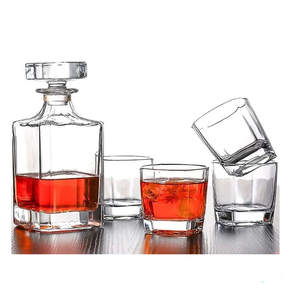 Whiskey Decanter 6 Glasses