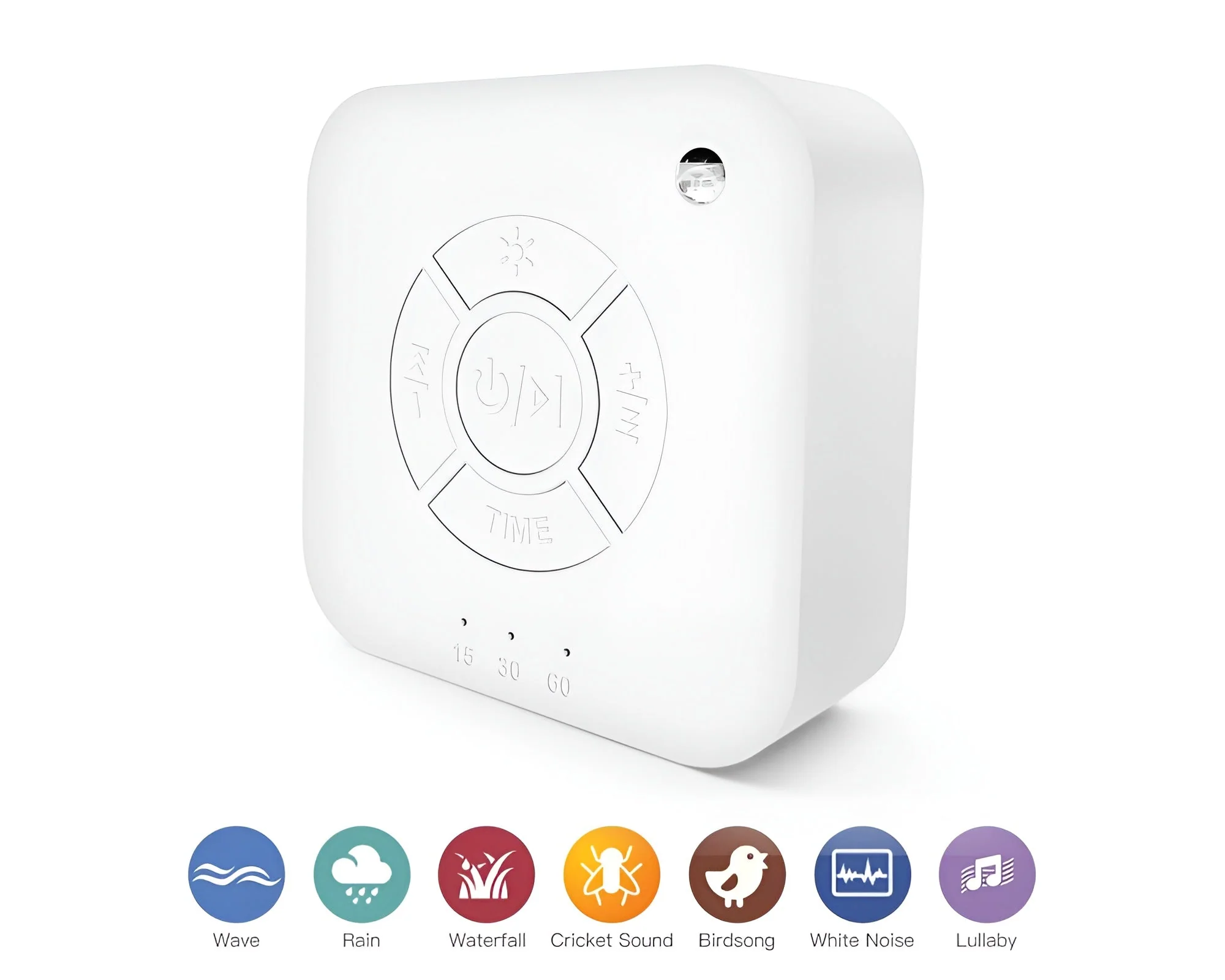 White Noise Machine Noise Sound Machine Soothing Night Light - Image 2
