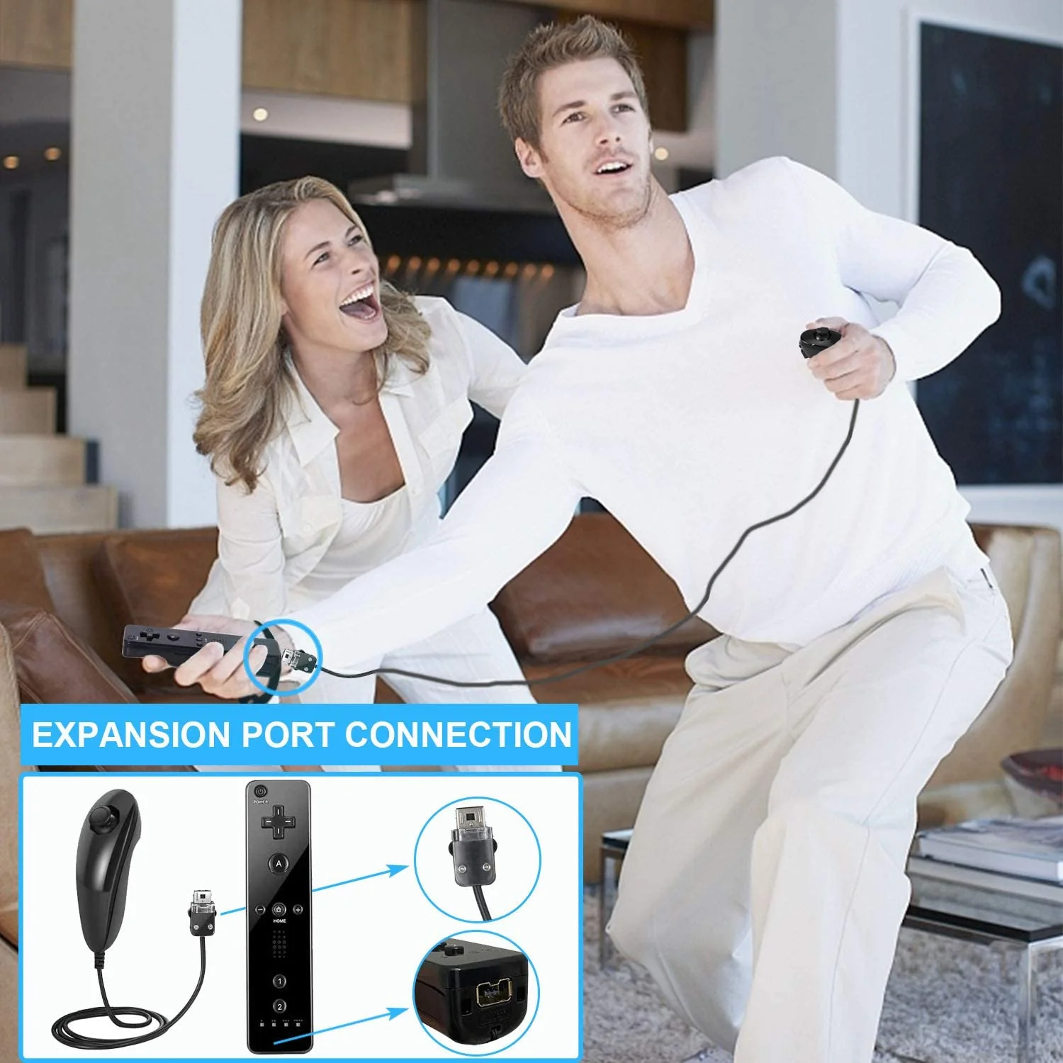 Wii Remote Controller with Nunchuk - Image 5