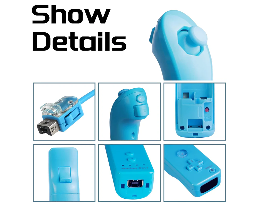 Wii Remote Controller with Nunchuk - Image 4