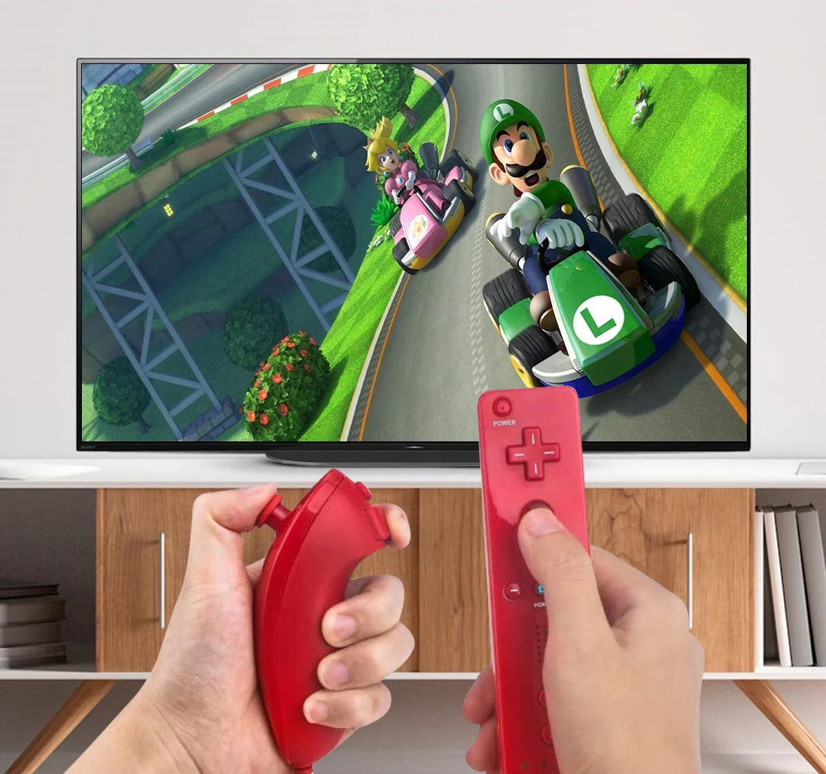 Wii Remote Controller with Nunchuk - Image 9