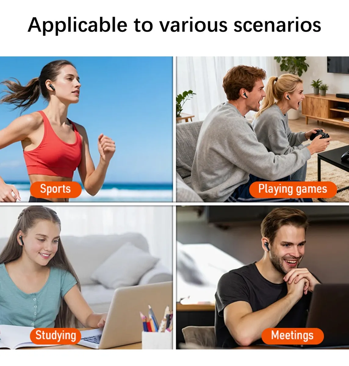 Wireless Earbuds Bluetooth Headphones - Image 7