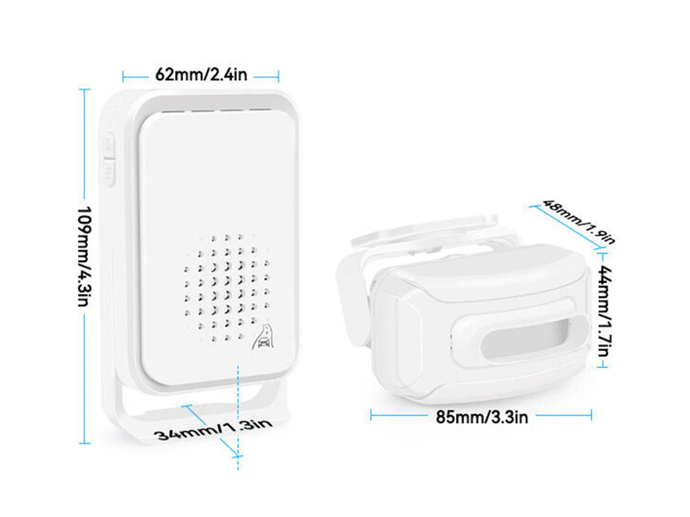Wireless Home Security Alarm System/Welcome Buzzer Monitor Doorbell Alarm - Image 7