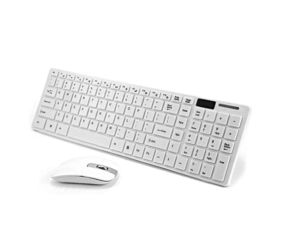Wireless Keyboard Mouse White - Image 13