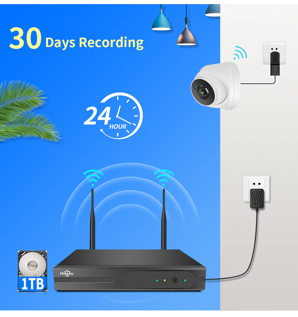 Wireless Security Camera System 3MP CCTV Camera System - Image 7