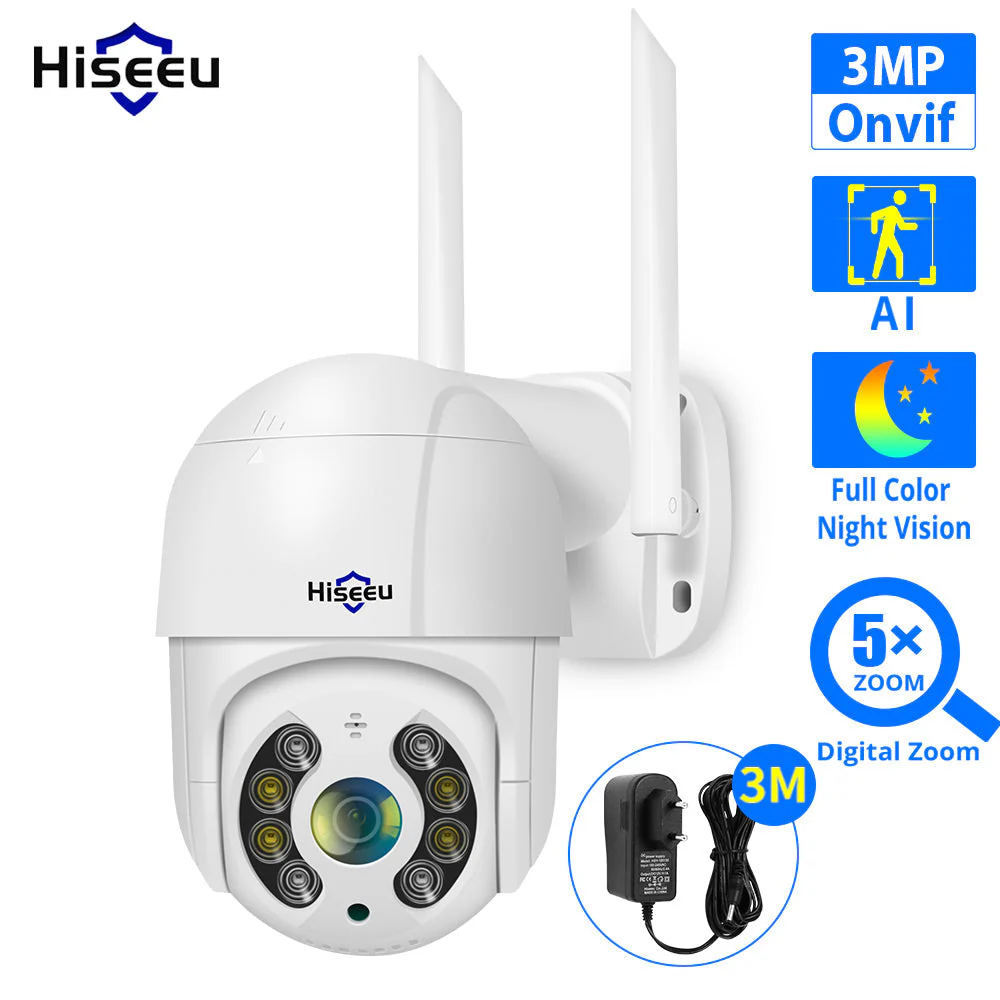 3MP PTZ Outdoor Security Camera with 32Gb SD Card - Image 9