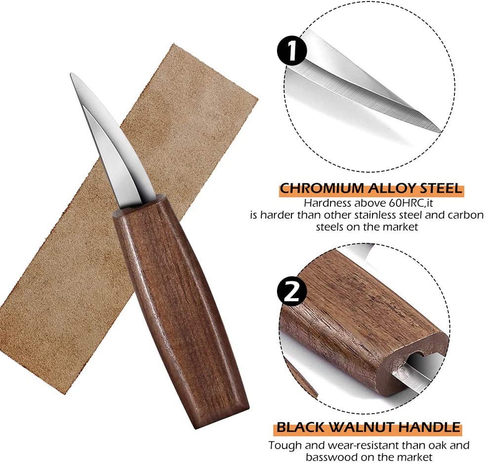 Wood Carving Tools Set 12 in 1 - Image 10