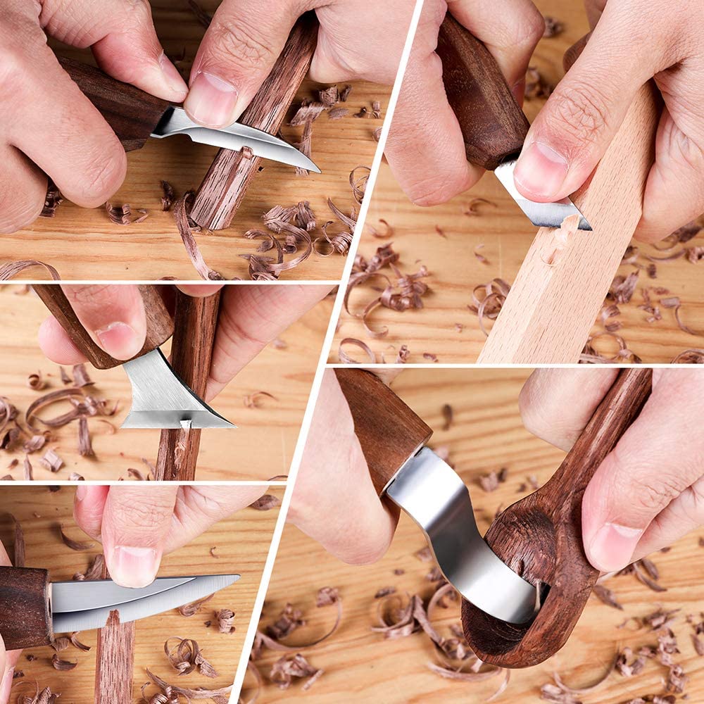 Wood Carving Tools Set 12 in 1 - Image 8