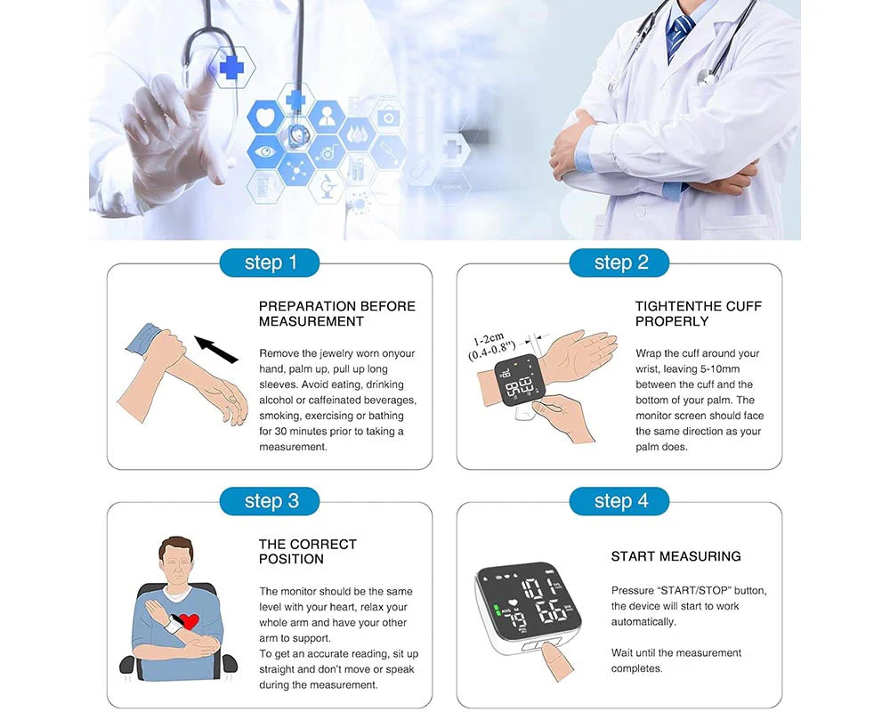Wrist Blood Pressure Monitor - Image 16