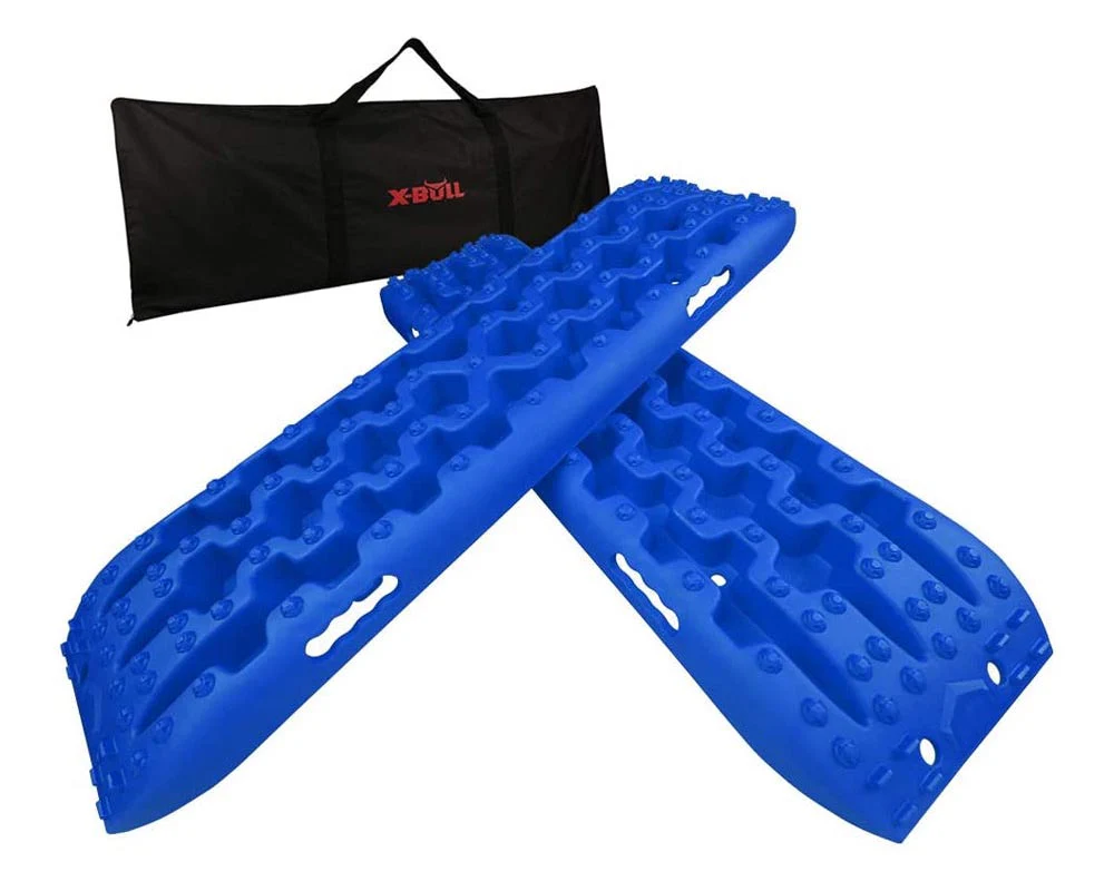Recovery Tracks X-BULL – 3rd Gen Traction Boards for Sand Mud Snow 4WD Blue - Image 2
